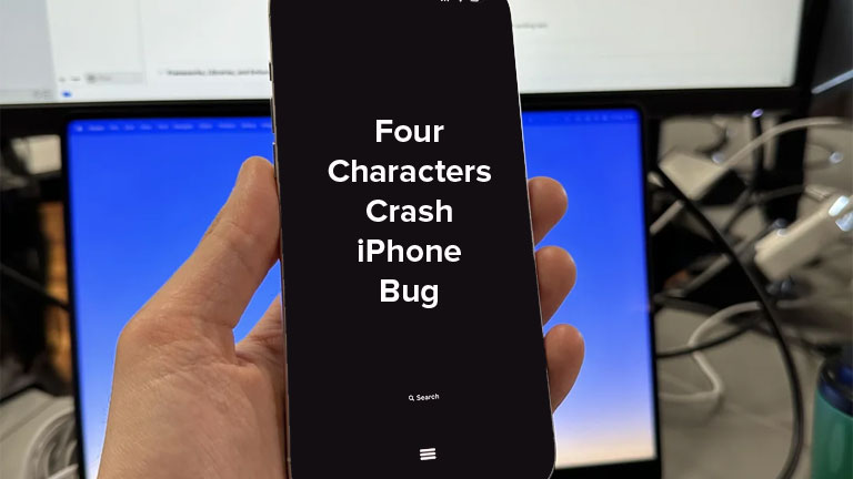 four-characters-crash-iPhone