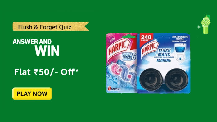 Amazon-Flush-and-Forget-Quiz-Answers