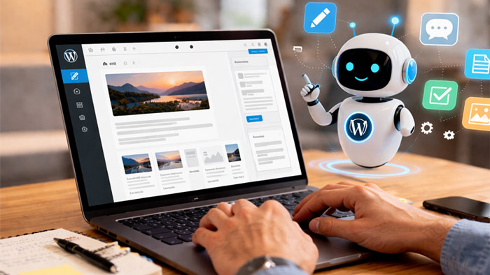 AI Agents WordPress Website
